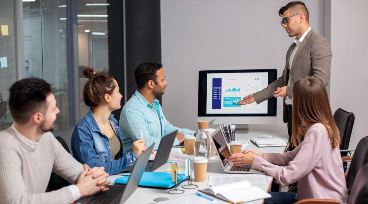 Digital Marketers from DigitalNil Discussing SEO strategies