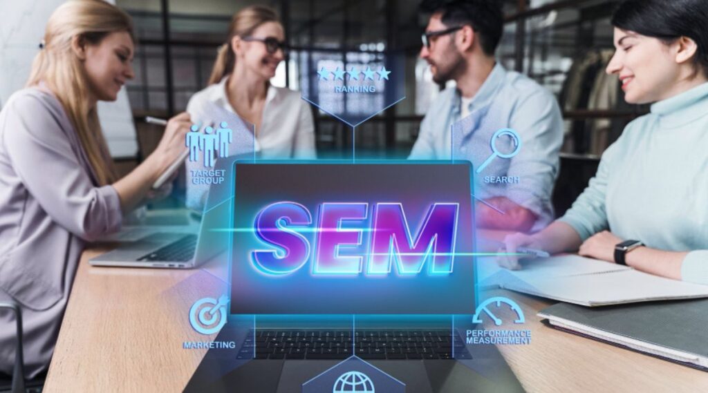 SEM and SEO specialists from DigitalNil The best Digital Marketing Agency in Pune is working on a SEO and SEM strategies and Discussing about difference between seo and sem