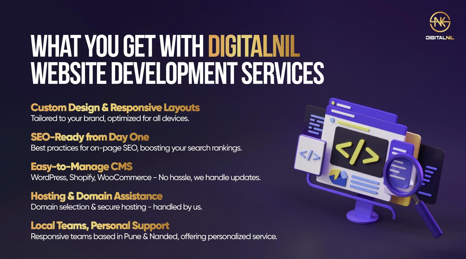 Website Development with DigitalNil